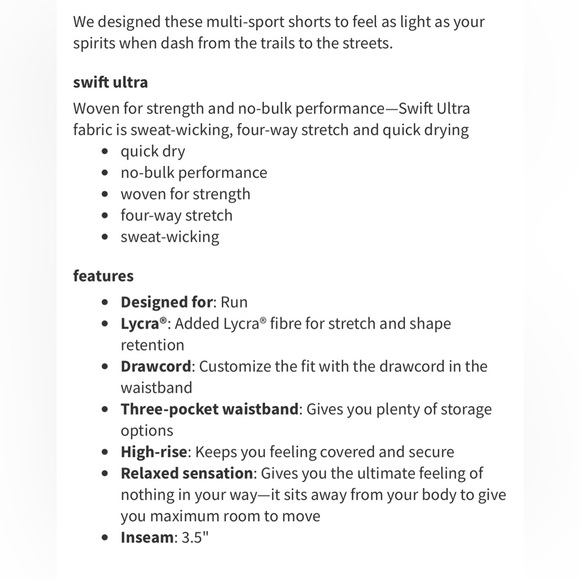 Lululemon Smooth Stride Short - Picture 10 of 10